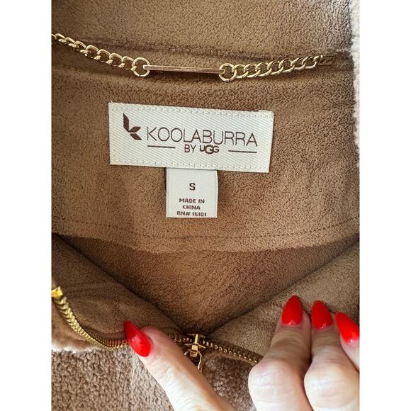 Koolaburra by Ugg Women's Long-Sleeve Hooded Outerwear Fleece Jacket - Picture 10 of 16